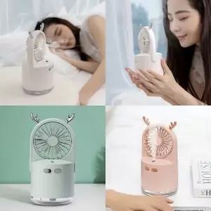 ( )가습기 선풍기 스탠드 작은 탁상용