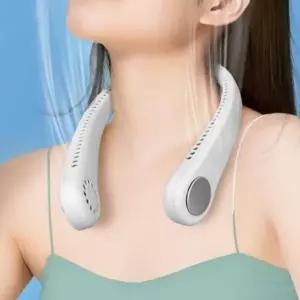 여름 쿨링 목걸이 선풍기 넥선풍기 넥풍기 목선풍기