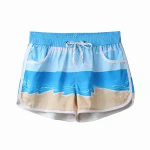 파도 스윔팬츠 휴가준비 물놀이 바지 수영복 팬츠 스윔 여름 커플 비치웨어