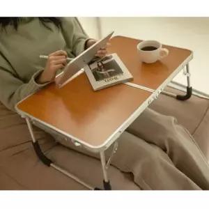 3색 1개 61x42 접이식 좌식 테이블 소풍 피크닉 캠핑 차박 미니 식탁 알루미늄 책상 탁자