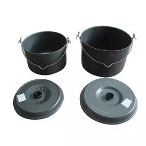 (사이즈 중)캠핑 여행 등산 낚시 펜션 라면 찌게 냄비 코펠 알루미늄 다용도 멀티 피크닉 차박 백패킹 소품