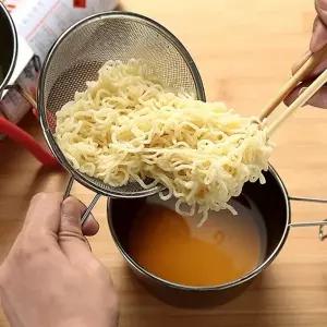 (색상 스테인레스채망)캠핑 등산 낚시 여행 백패킹 건지기 채망 차박 피크닉 다용도 멀티 거름망 스텐 스테