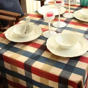 (사이즈 120x80)다용도 식탁보 테이블 파티 캠핑 체크 포인트 패턴 멀티 피크닉 차박 테이블보 파티 데일리