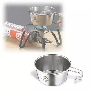 캠핑 등산용 대형 스텐 머그잔 손잡이 시에라 물컵 손잡이컵