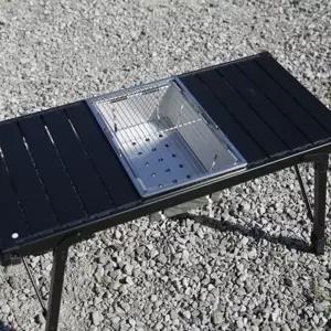 ( )캠핑 igt 호환 화로 다용도 멀티 접이식 폴딩 고기 구이 바베큐 바비큐 스텐 차박 휴대 악세사리 소품