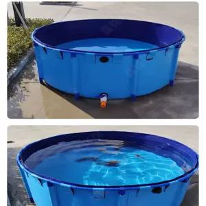 교회 침례 탕 직경 수영장 세례 높이 블루 간이 미니