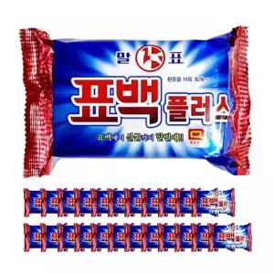 말표 표백 플러스 세탁 빨래 비누 400g 24개
