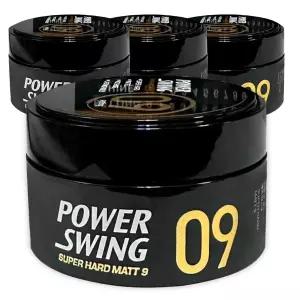 미쟝센 파워 스윙 09 슈퍼 하드 매트 왁스 80g 4개