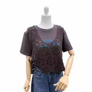 [에잇컨셉]레이머 뜨개 조끼 C26D4FVE002_P420850852