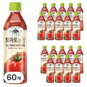가야농장 토마토 주스, 500ml, 60개