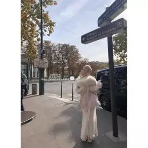 울 오털 코트 퍼 여자모피코트 헤더웨이 리버시블 탈부착 ible1