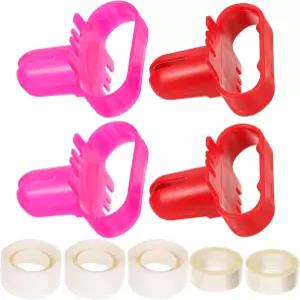 밀리스텐 풍선 아치 메이커 세트 9개 결혼식 및 이벤트 장식용 테이프 도트 5m 이중 구멍 랜덤 색상 포함