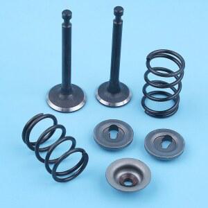 예초기 흡기 흡입구 배기 밸브 스프링 리테이너 스템 잠금 키트 혼다 GX35 GX35NT HHT35S 트리머 브러시 커터 가스 소형 엔진용