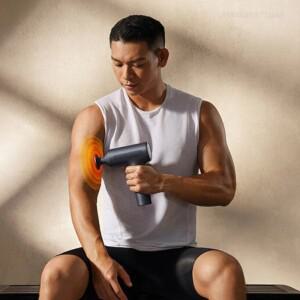 미지아 핫 컴프레스 파시아 건 H3 릴랙스 근육 마사지 휴대용 피트니스 기기 지능형