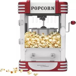 마그나복스 홈 팝콘 메이커 머신 영화관/시네마 스타일의 팝퍼 양면 서빙 스쿱. 2.5온스 빨간색