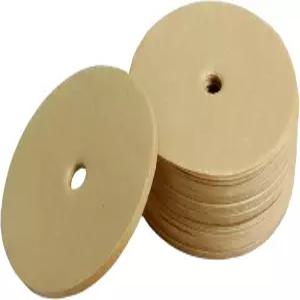 300개의 퍼콜레이터 커피 필터 포트 구멍이 있는 캠핑용 홈 오피스용 일회용 디스크