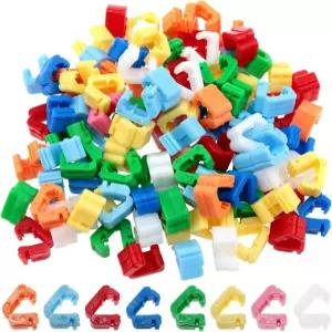 결혼식 크리스마스 생일 파티 장식 도구를 위한 AYLIFU 컬러풀 풍선 클립 아치 타이 V자형 길이