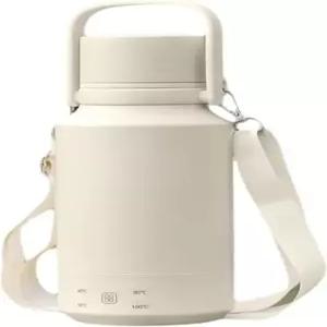 메가와이즈 휴대용 전기 주전자 1L 급속 끓이기 식품 등급 304 스테인리스 스틸 자동 차단 및 건조 보호