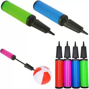 초키스 튼튼한 풍선 패스트 펌프 손에 들고 인플레이터 에어 양방향 듀얼 액션 2팩