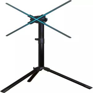 다기능 베이스 3D 홀로그램 팬 삼각대 스탠드 접이식 15.5-39.4인치 프로젝터 장착 가능