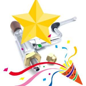 커피 머신 수정 레버 밸브 510X 스팀 워터 적합