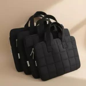 블랙 패브릭 아이패드 노트북 파우치 케이스 가방 11인치 13인치 15인치