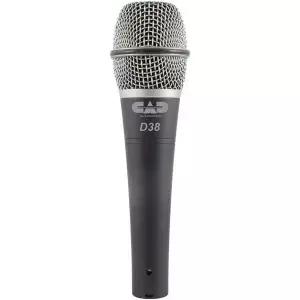 CAD 오디오 D38X3 3팩 슈퍼카디오이드 휴대용 마이크 - 네오디뮴 캡슐 아티큘레이트 보컬 캐리 케이스 및