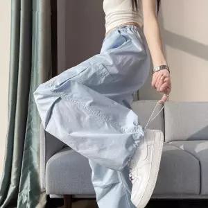 빛채운 여친 바지 여름 핏 쿨링 슬림 속건성 더블 랍빠 트레이닝 OPH2