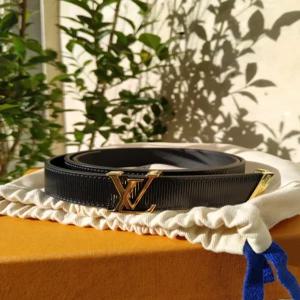 루이비통 LV 이니셜 꾸뛰르 20MM 벨트 블랙 M9578W