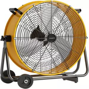 팬키브로스 24인치 고속 산업용 드럼 8800 CFM 헤비 듀티 금속 공기 순환기 창고 작업장 공장 및 체육관을