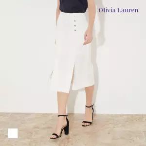 [올리비아로렌] 언발 트임 펜슬 스커트_VOCDK3M4321