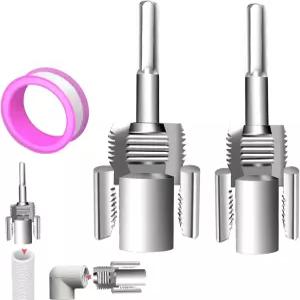 PVC 파이프 탭핑 도구 - 외부 및 내부 커터가 있는 나사산 제조기 수도관 정원 호스 전기 드릴 사용을 위한