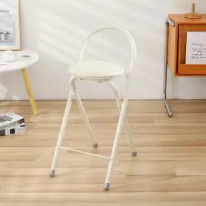 접이식화장대의자 스툴 침실 원형 인테리어 북유럽 카페