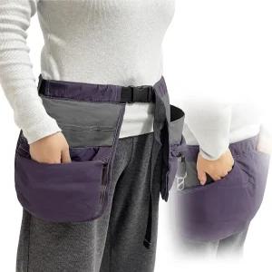 야외 활동을 위한 EHERDM 허리 도구 에이프런 멀티 포켓 벨트 2개의 버클이 달린 튼튼한 반려견 훈련용