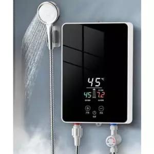 순간 온수기 캠핑카 히터 캠핑용 야외 목욕 바닥형 사무실 전기 하단 샤워 급탕