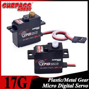 SURPASS HOBBY 17G 플라스틱 메탈 기어 미니 디지털 서보 1 18 1 16 RC 자동차 트럭 비행기 글라이더 로봇