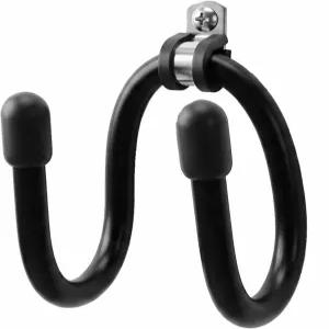 밴프로 2팩 스케이트보드 후크 벽걸이 및 디스플레이 걸이 - 롱보드 전기 페니 크루저(블랙)용 유연한 W