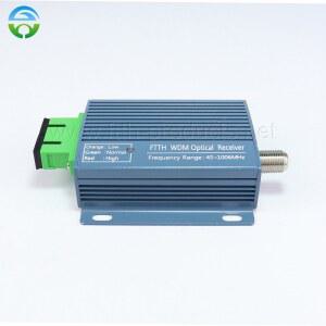 RF 포트가 광 수신기, CATV 노드 활성, 1550nm, FTTH, WDM, 트리플렉서 미니모드