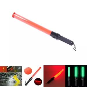 2배 밝은 안전 지시봉/표시등/교통/관리/교차로/횡단/보도/공사/현장/주변/위험/구역/안내/출입/통제/주차