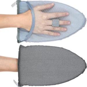 밸류바게인 의류 찜용 스티머 장갑 2개 방지 김서림 내열성(그레이)용 및