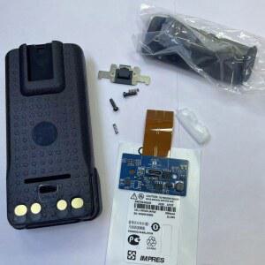 DIY 용 Motorola DGP8550 GP328D DP4400 XPR7550e DP4801e P8668i P8668 DP4800 등을위한 보드가있는 배터리 케이스 상자 조립