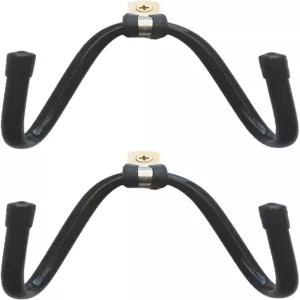 YYST 스케이트보드 벽걸이 거치대 헹거 수납 랙 유연한 - 크루저 보드 페니 롱보드 등에 적합 W 스타일