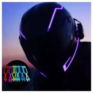 [셀러에이드]TBZ 오토바이 헬멧 LED 튜닝 면발광 스티커