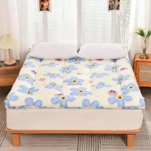 싱글 매트리스 기숙사 원룸 라텍스 간이침대 단단한 매트 커버 학생용