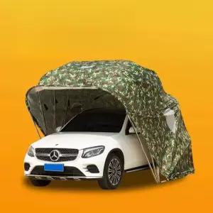 자동 접이식 차고 텐트 이동식 주차장 차량용 야외 차양 방수