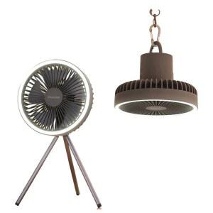 캠핑 무선 천장 선풍기 충전식 데스크탑 휴대용 LED 조명