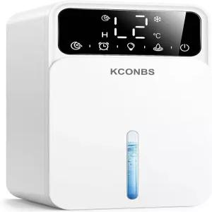 가정용 제습기 60온스 용량 최대 500평방피트 지하실 침실 객실 정숙 욕실 중형 자동 7.36 10.47인치) 6.77