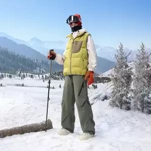 남성용 팬츠 면 캐주얼 바람막이 기능성 방수 심플데일리룩 아웃도어 삼방 봄가을 OOTD3