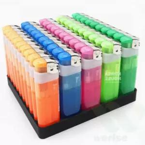 위라이즈 전자 라이터 롱 50개입 판촉물라이타