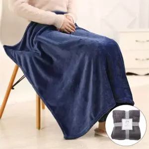 [셀러에이드]부드러운 가볍고 무지 숄 무릎 담요